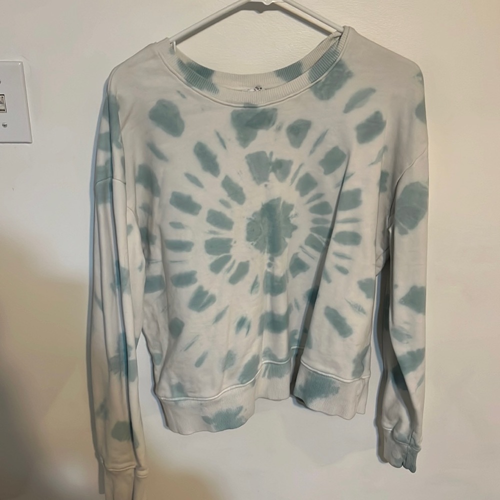 Tie dye crew neck